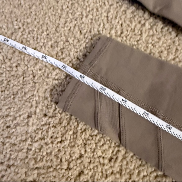 ALO Yoga Tan Mesh Leggings - Picture 5 of 9